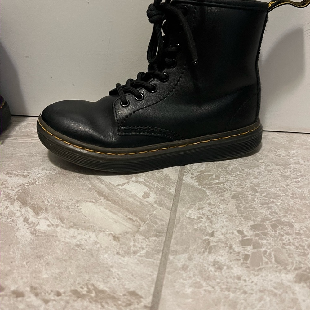 Dr. Martens Black Leather Boots